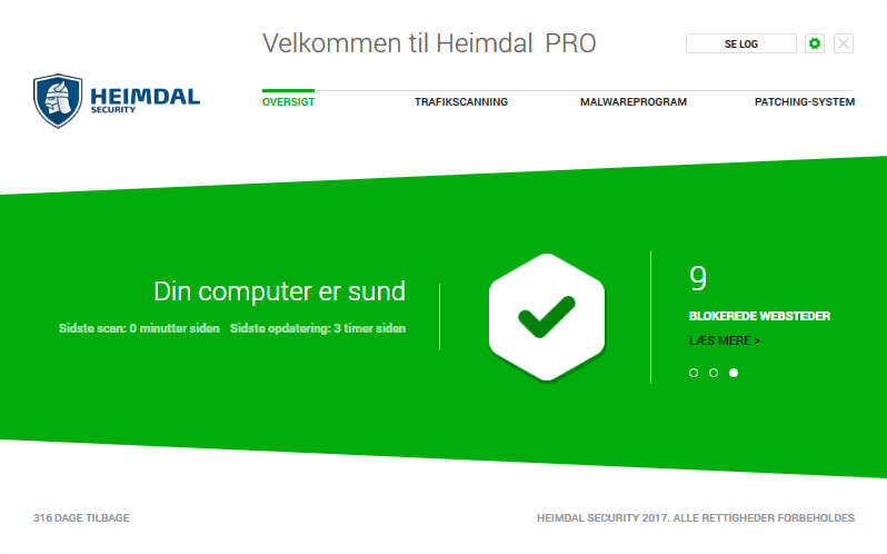 Heimdal PRO overview